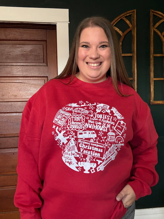 JOLLY DOODLE CREWNECK