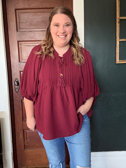 9 TO 5 BLOUSE