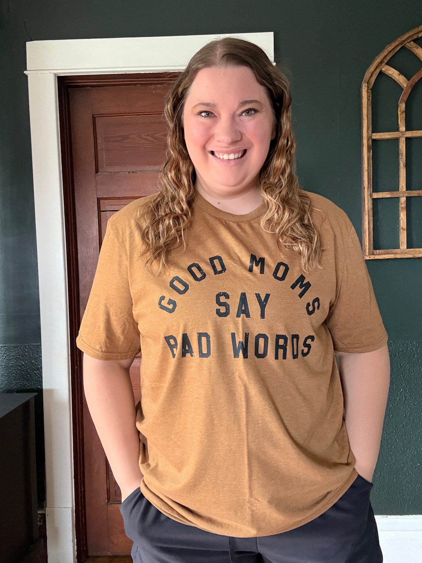 GOOD MOMS SAY BAD WORDS TEE