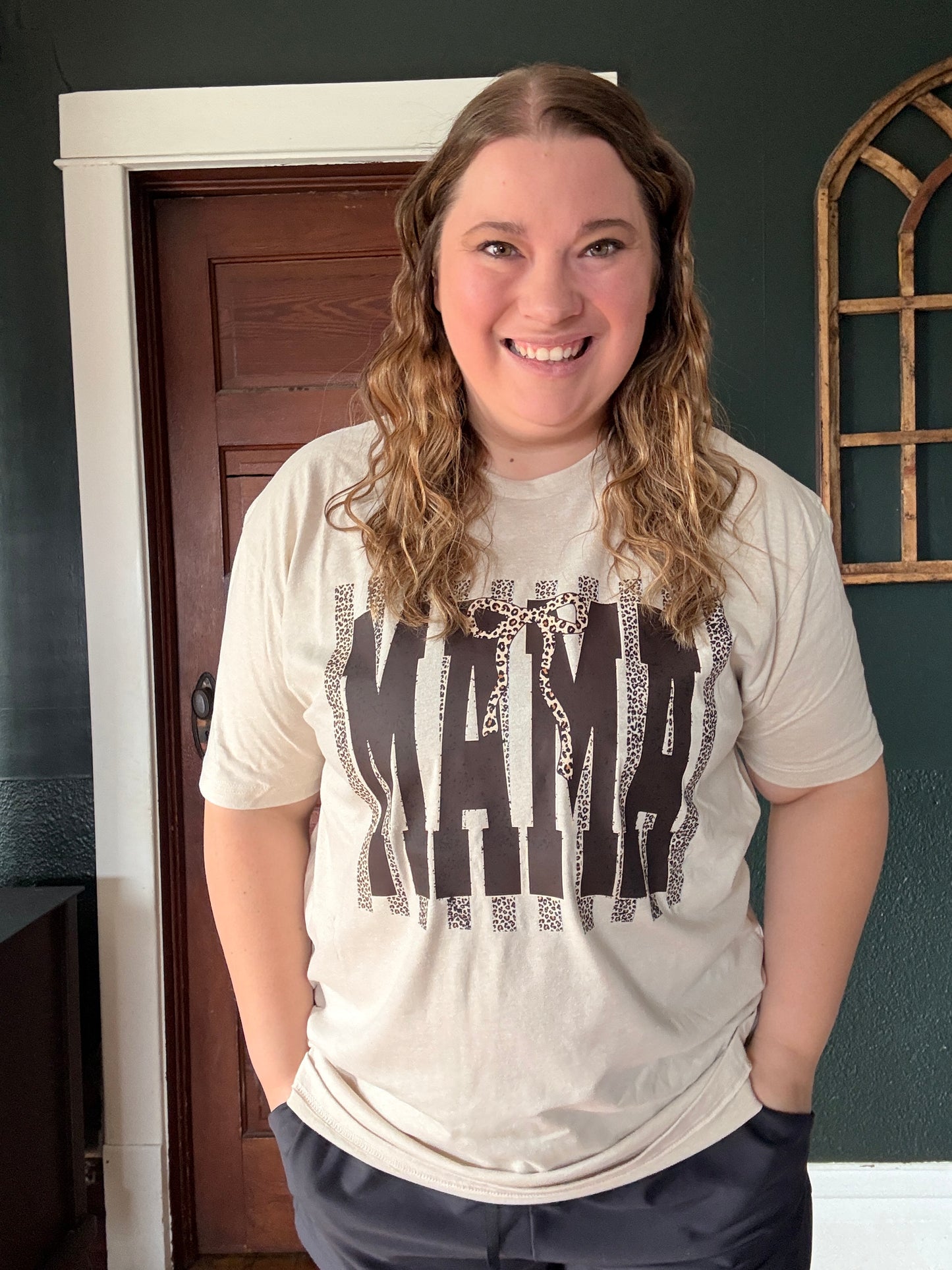 MAMA LEOPARD TEE