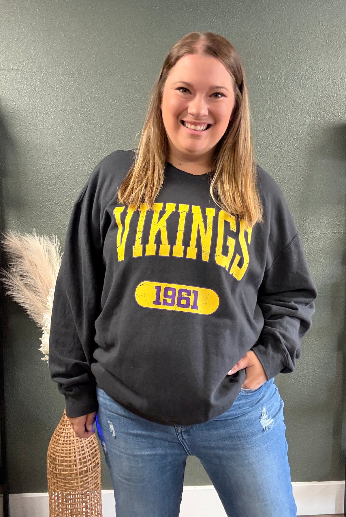 VIKINGS 1961 CREWNECK