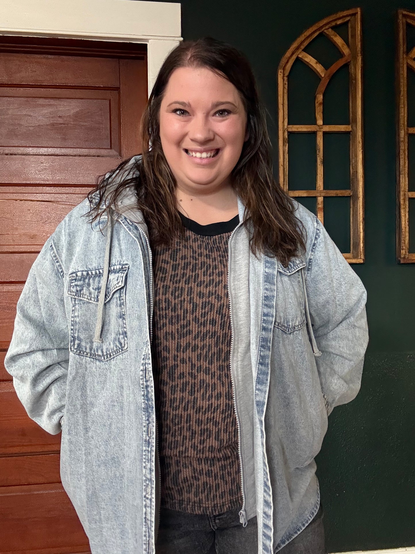 RISEN: OVERSIZED HOODED ZIP UP