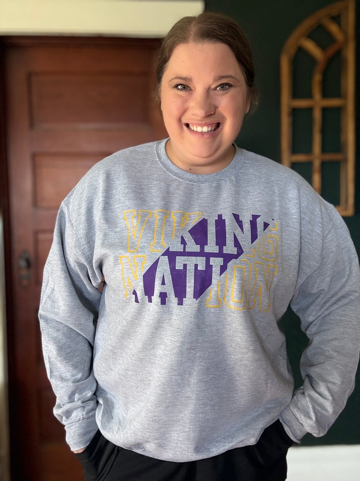 VIKINGS NATION CREWNECK