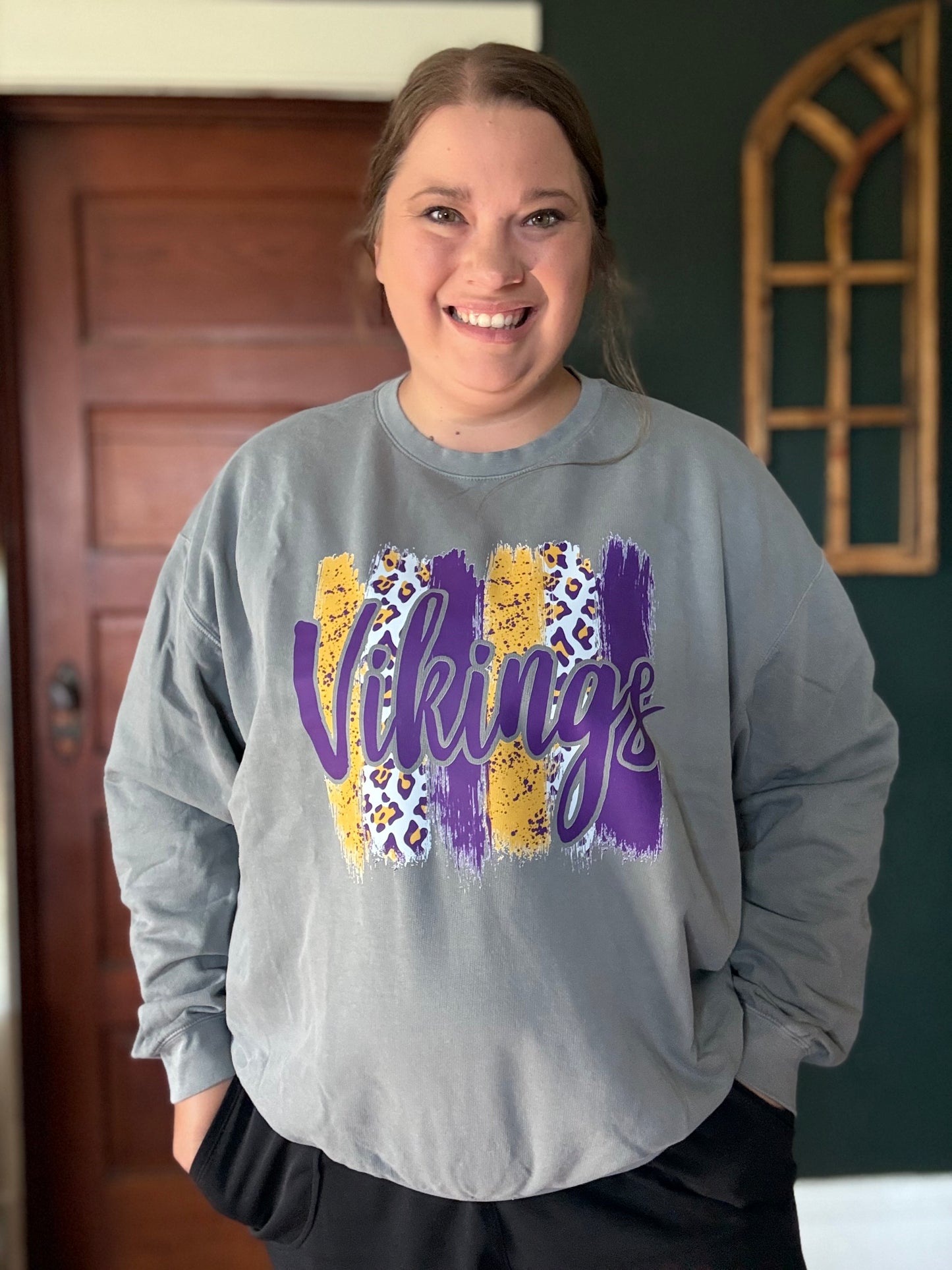 WILD ABOUT THE VIKINGS CREWNECK