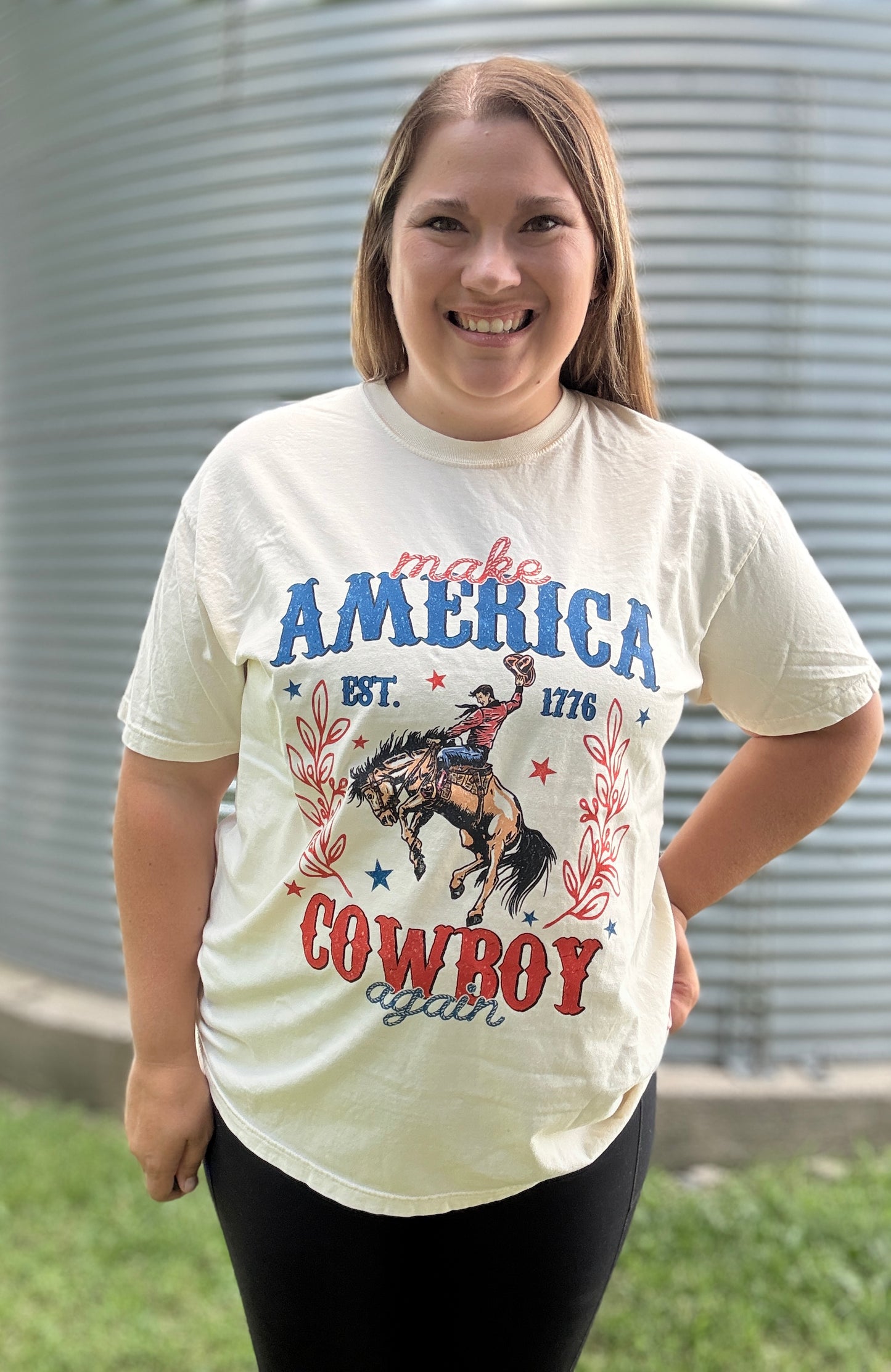 MAKE AMERICA COWBOY AGAIN TEE