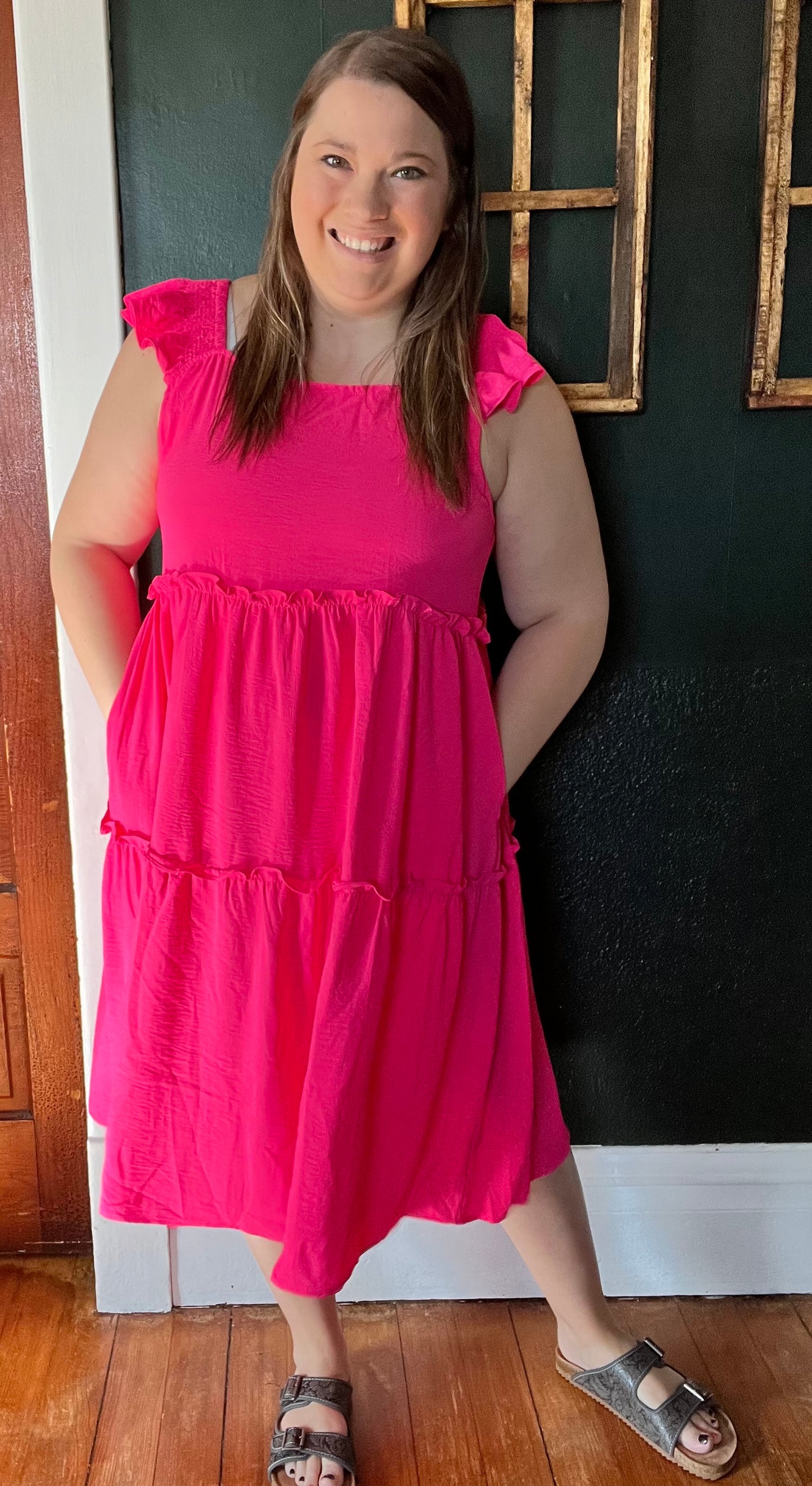 PRETTY IN PINK DRESS