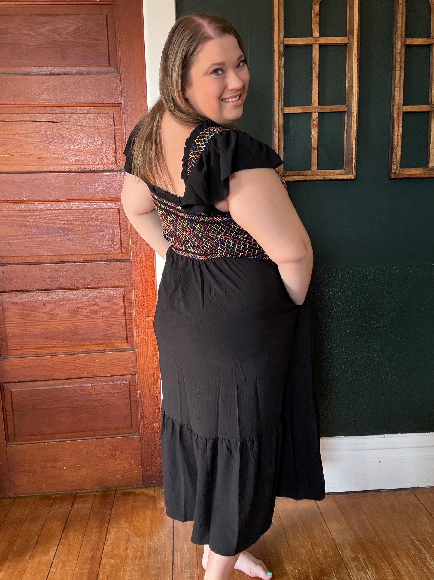 FIESTA MIDI DRESS