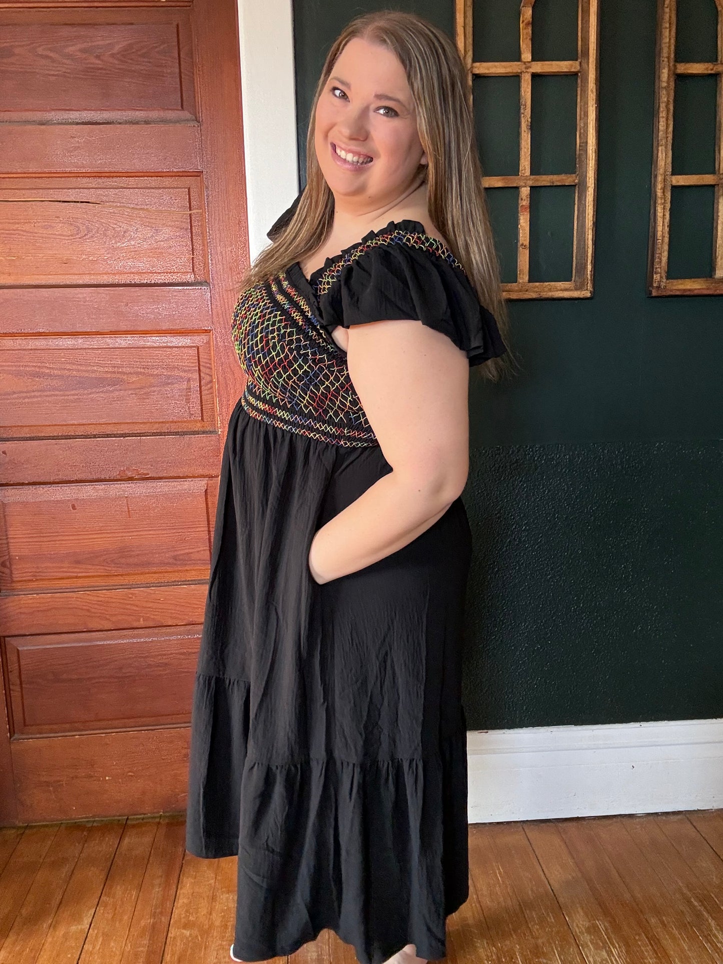 FIESTA MIDI DRESS