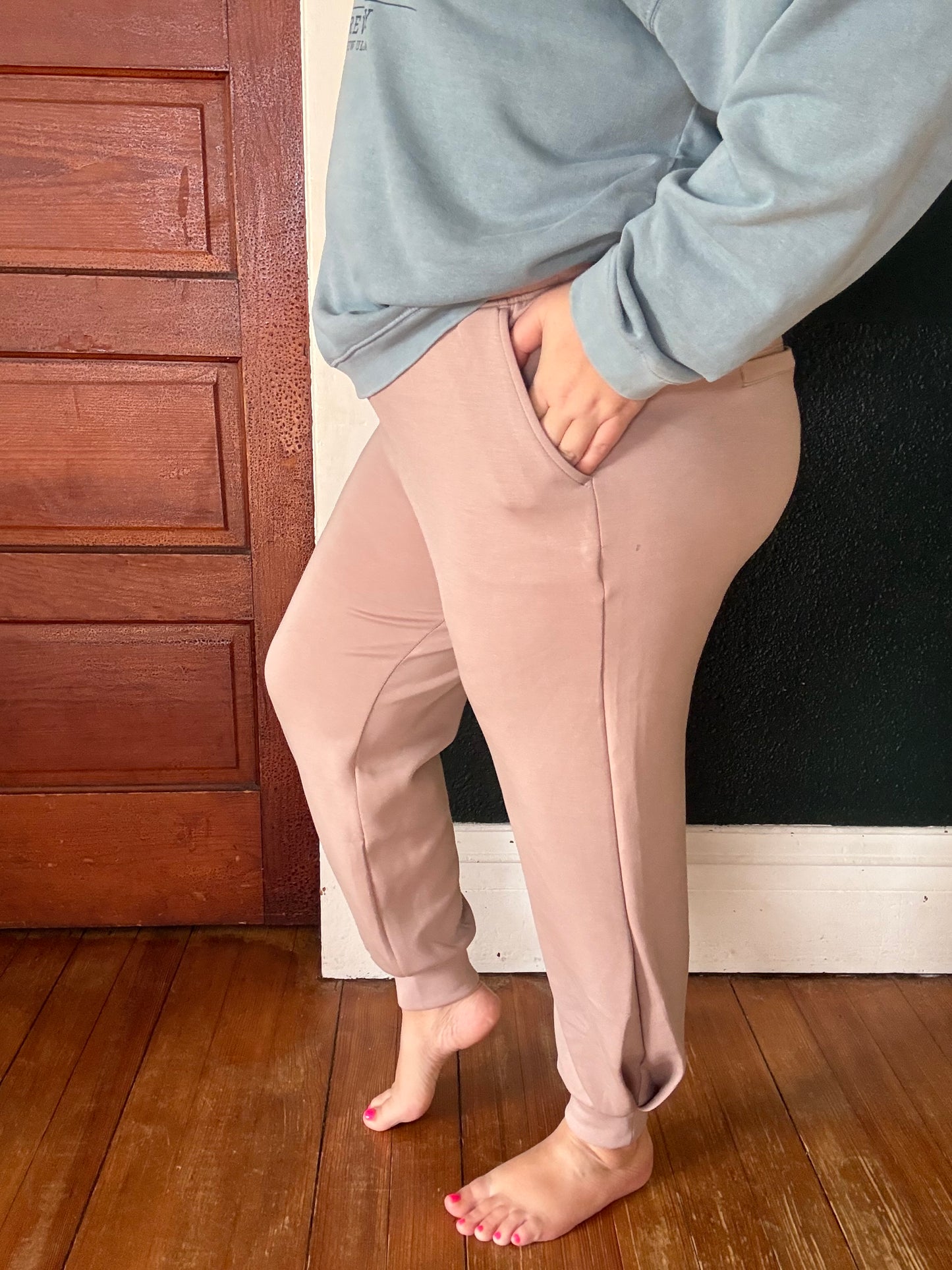 SCUBA JOGGER PANTS LT MOCHA