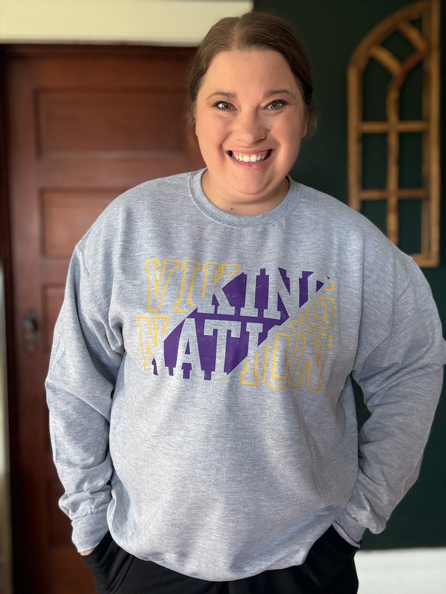 VIKINGS NATION CREWNECK