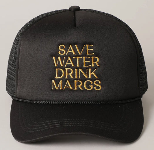 SAVE WATER DRINK MARGS HAT